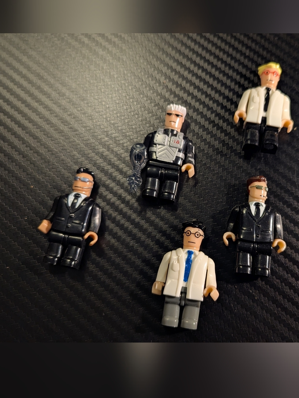 Mega Bloks Alien Agency Figures